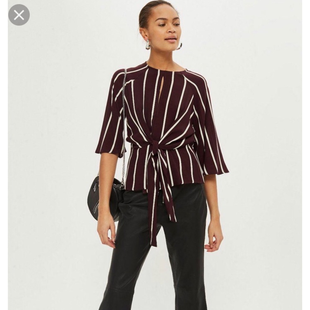 NWT topshop slouchy knot front bliss